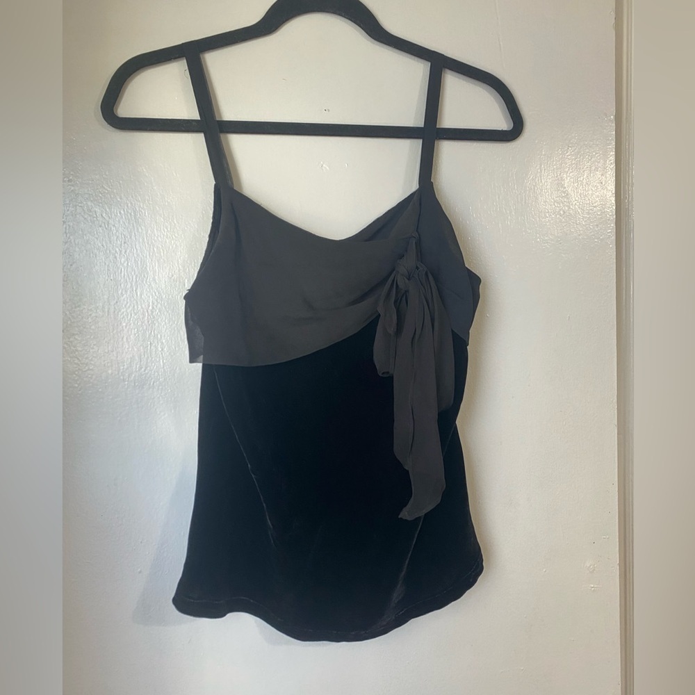 90s Slinky Black Spaghetti Strap Top